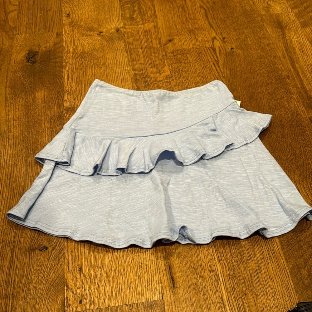 NWT SLS Apparel Girls Skirt Blue Size Medium